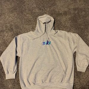 Embroidered sweatshirt